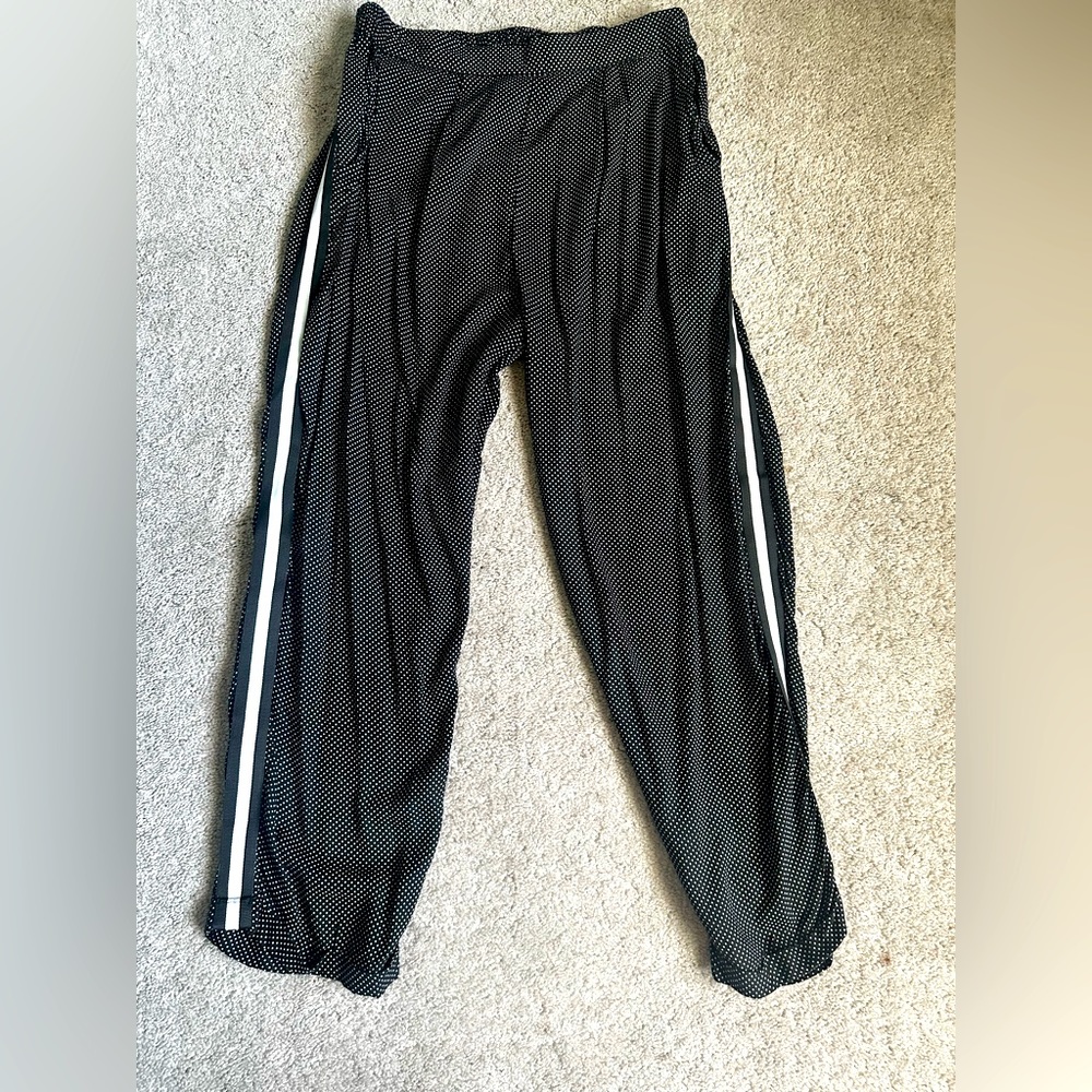 Angie Light weight joggers with cuff bottom. Size large